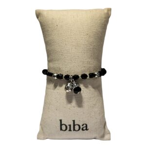 Schwarzgoldenes Armband Ornament - Biba