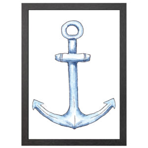 A2 anchor poster in frame