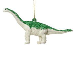 Brontosaurus Weihnachtsanhänger